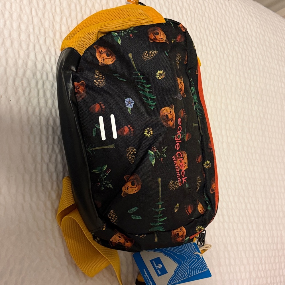 Eagle Creek Black and Yellow Crossbody Bag